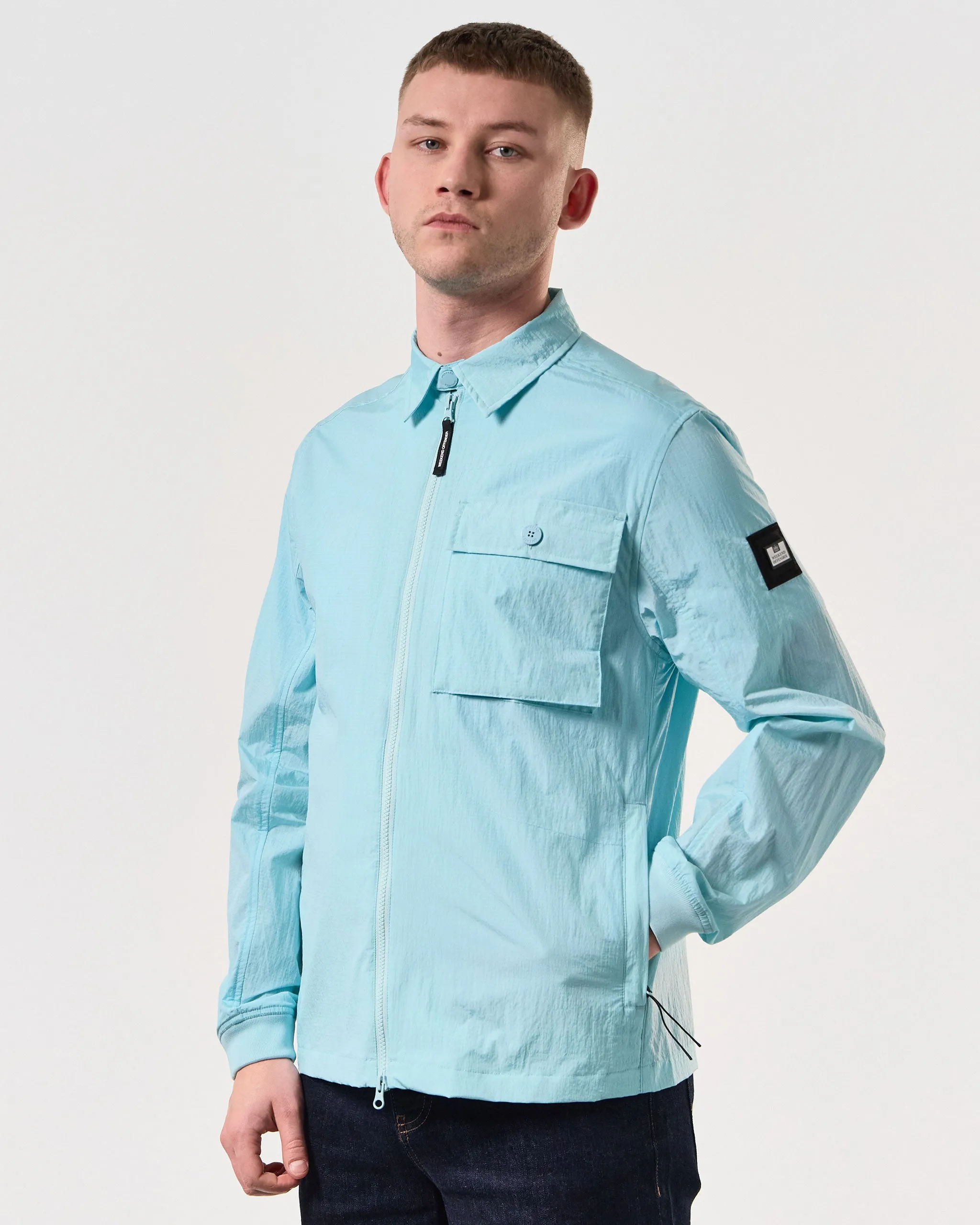 Arapu Over-Shirt Saltwater Blue