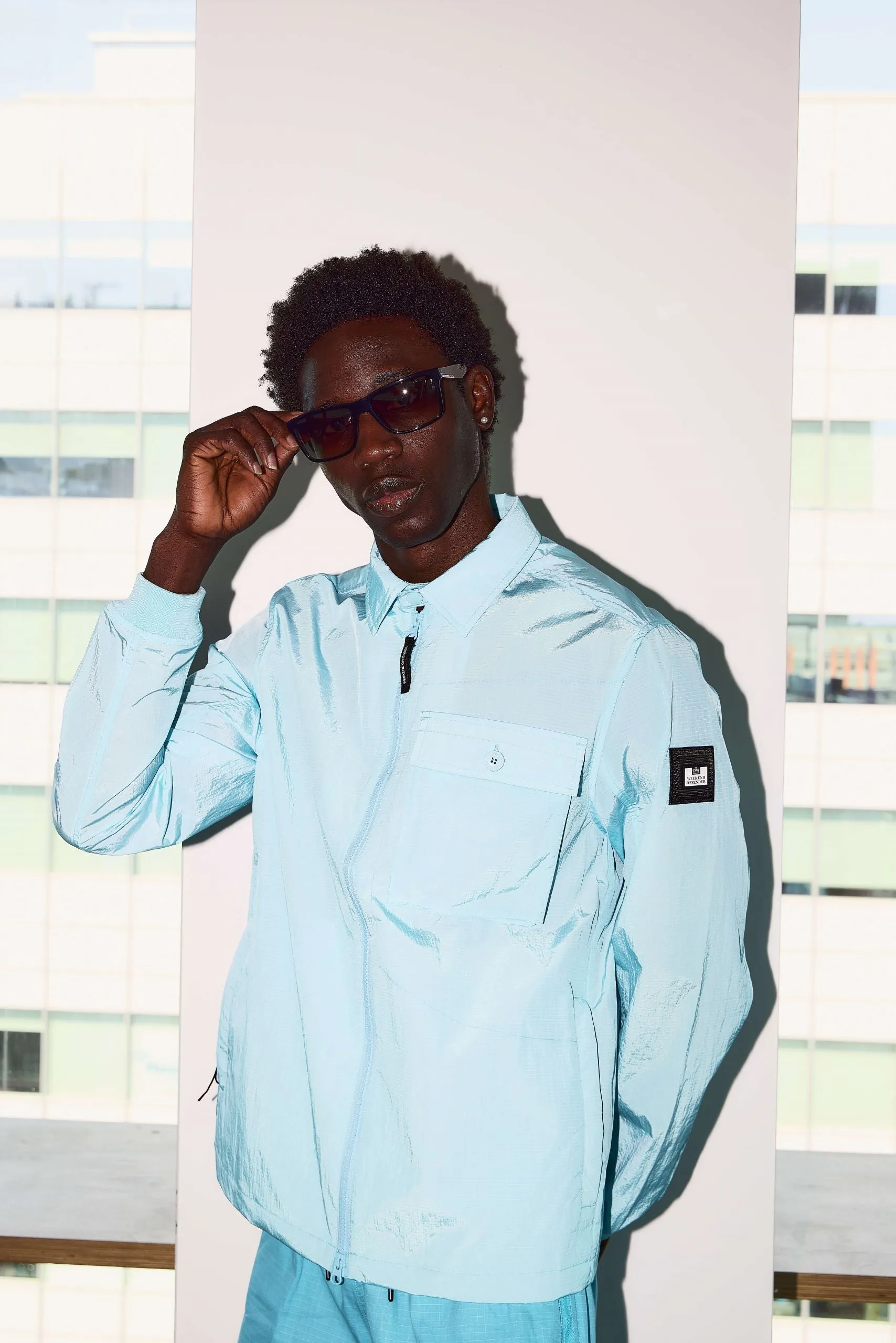 Arapu Over-Shirt Saltwater Blue