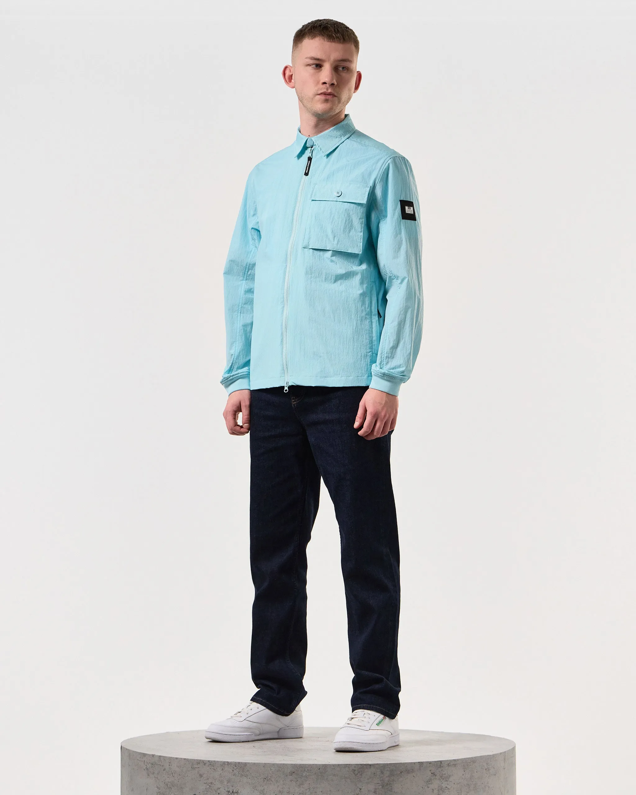 Arapu Over-Shirt Saltwater Blue