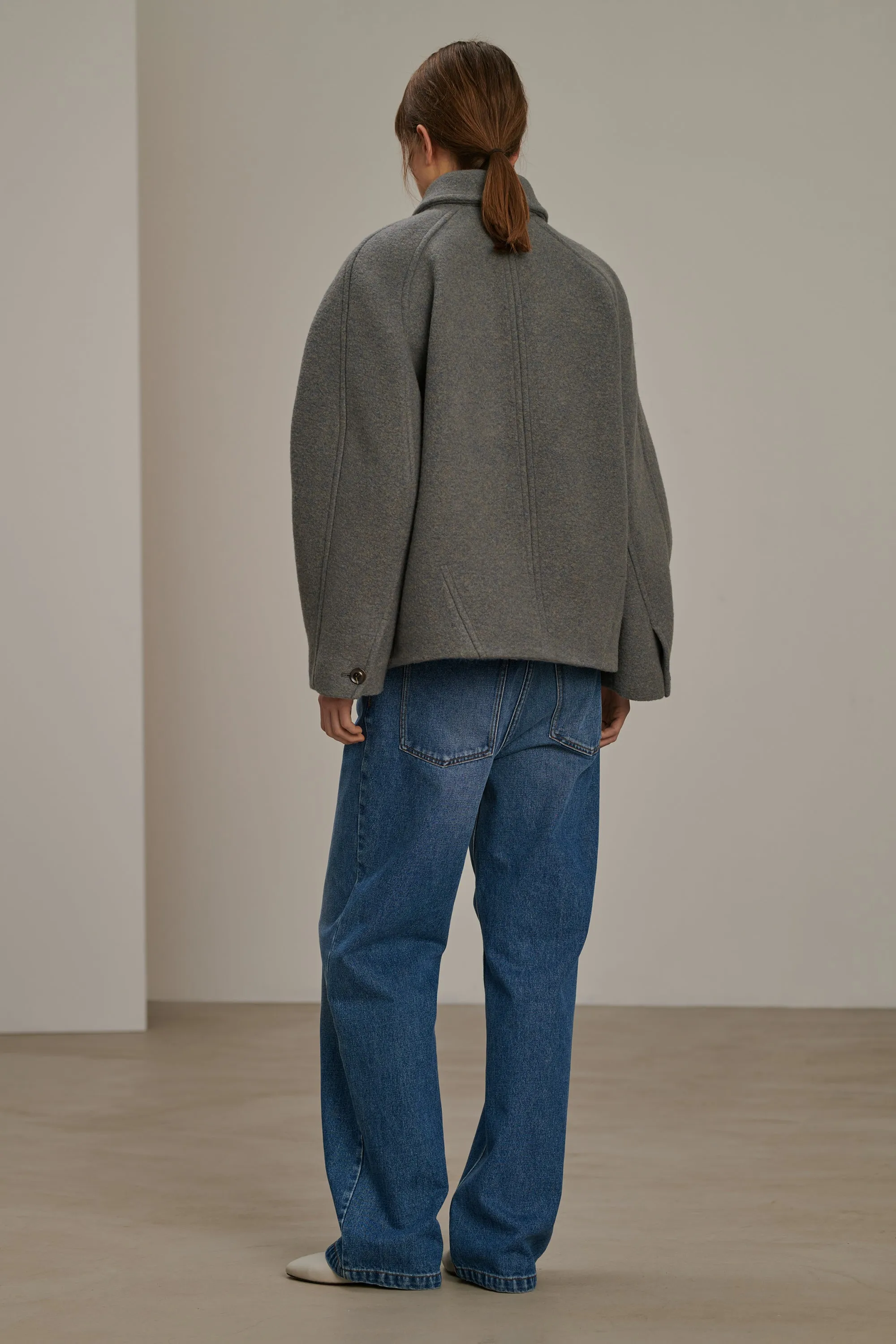 GREY BALARD COAT