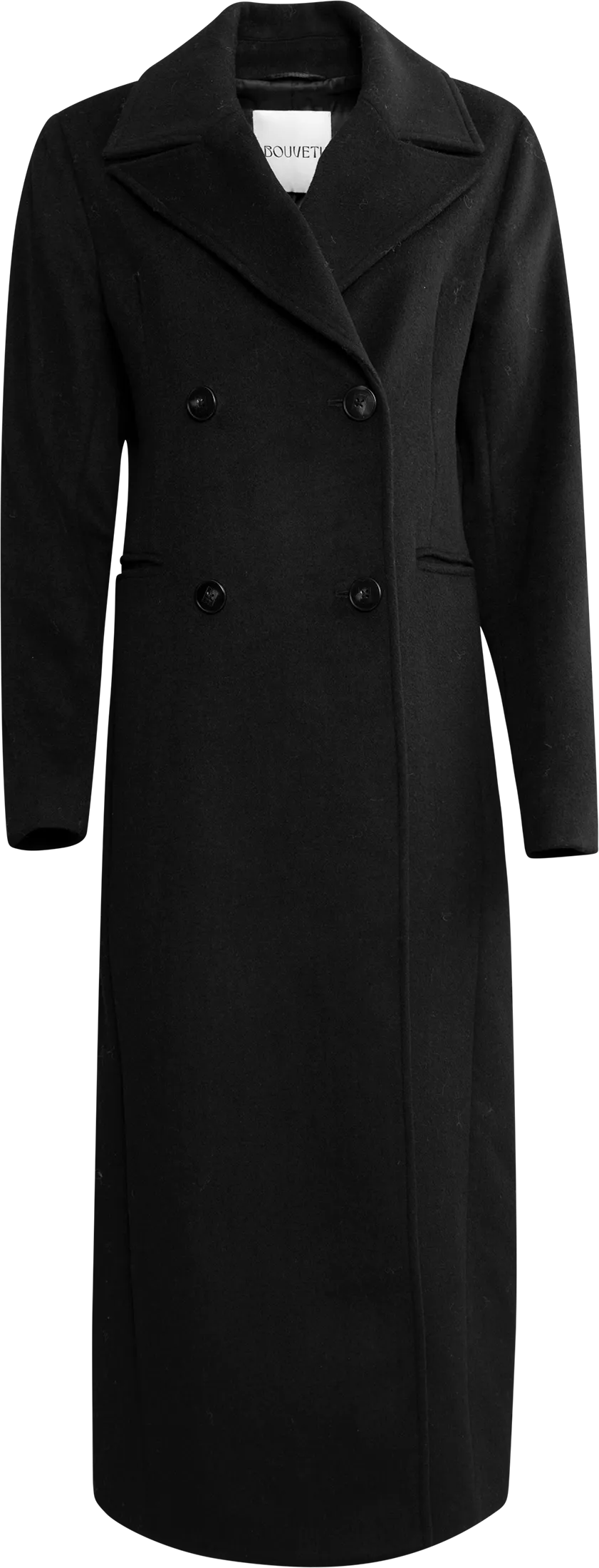 Louise Wool Coat - Black
