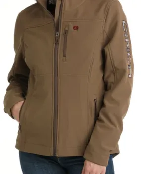 MAJ9866030 Cinch Women's Carry Conceal Bonded Jacket - Brown