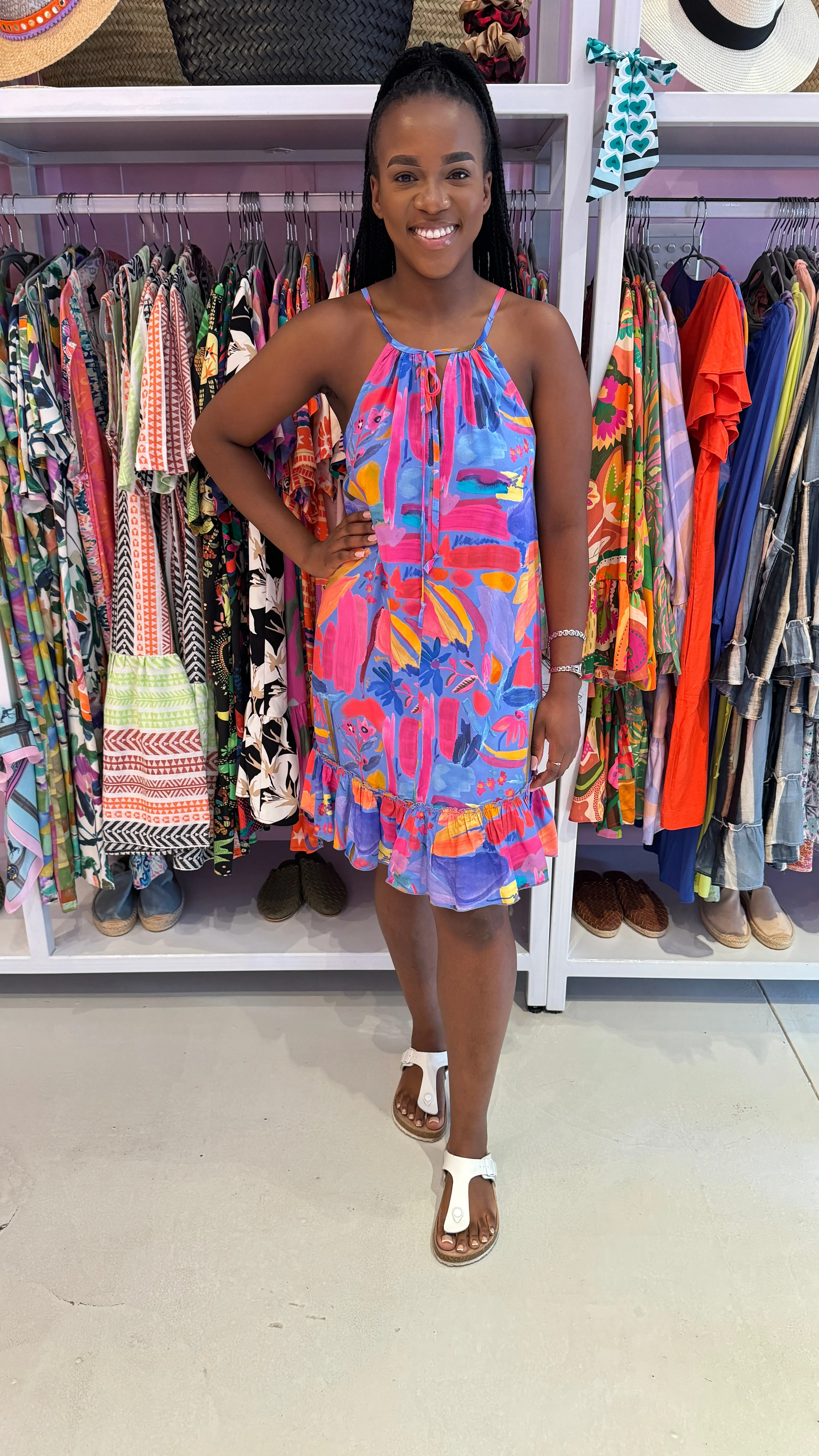Mila Dress - Blues