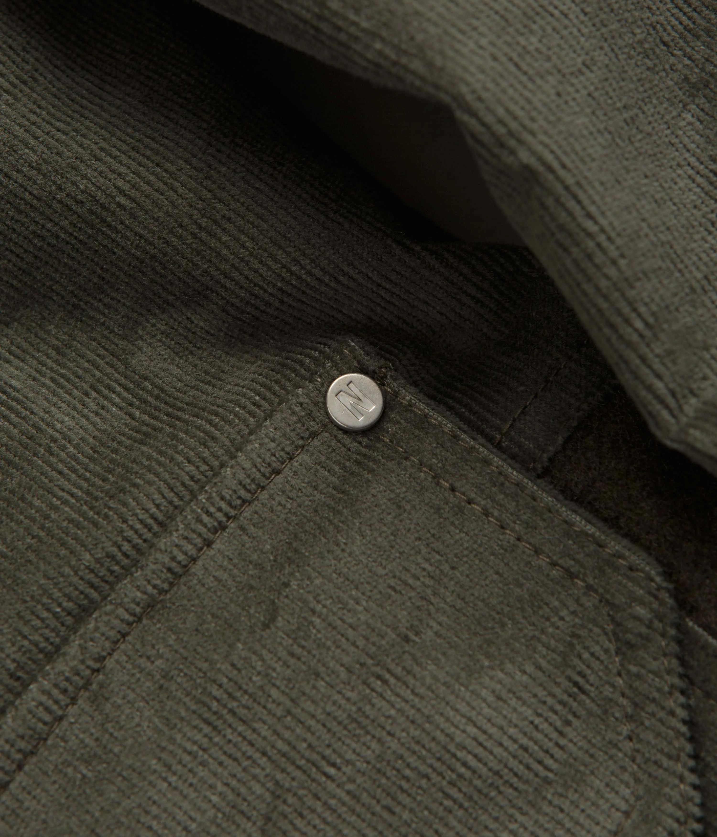 Norse Projects Hakon Solotex Corduroy Jacket - Ivy Green