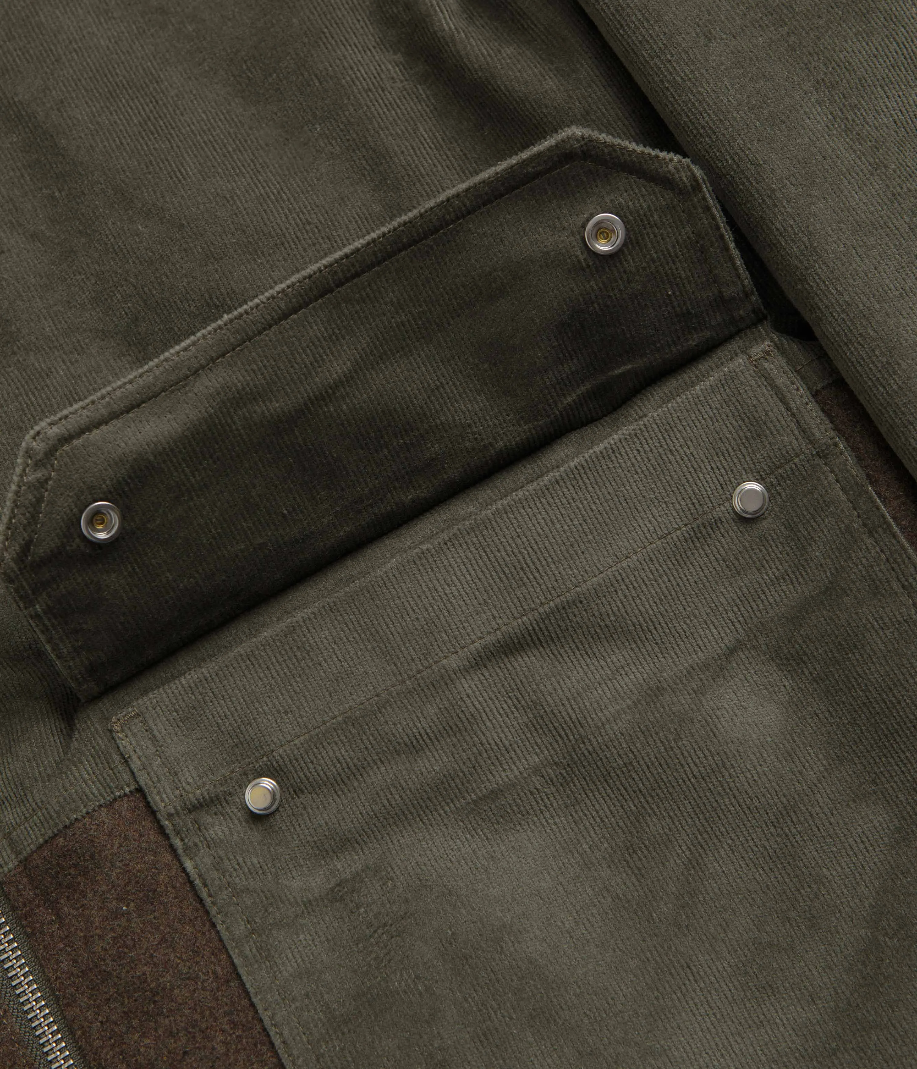 Norse Projects Hakon Solotex Corduroy Jacket - Ivy Green
