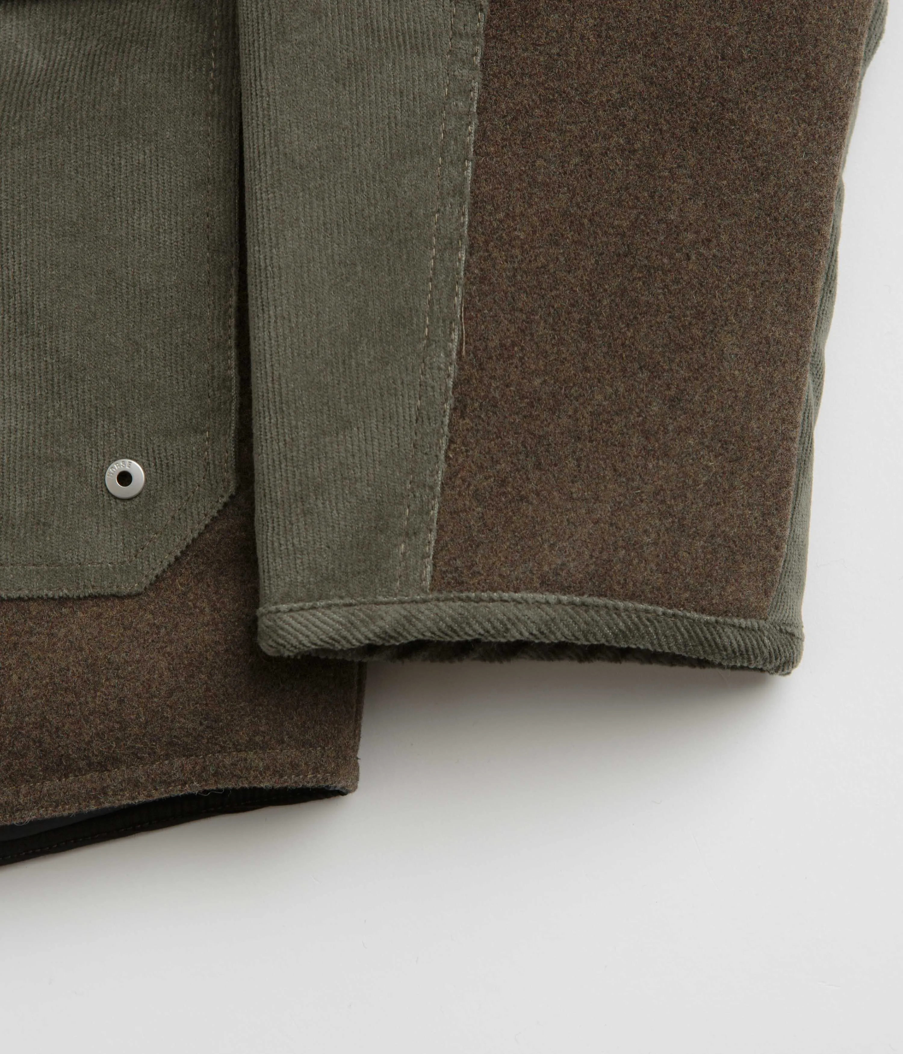 Norse Projects Hakon Solotex Corduroy Jacket - Ivy Green