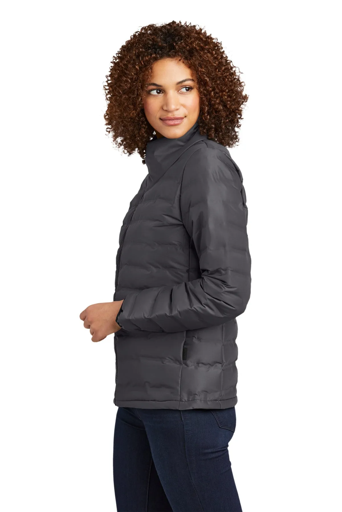 OGIO Ladies Street Puffy Custom Jackets, Tarmac Grey