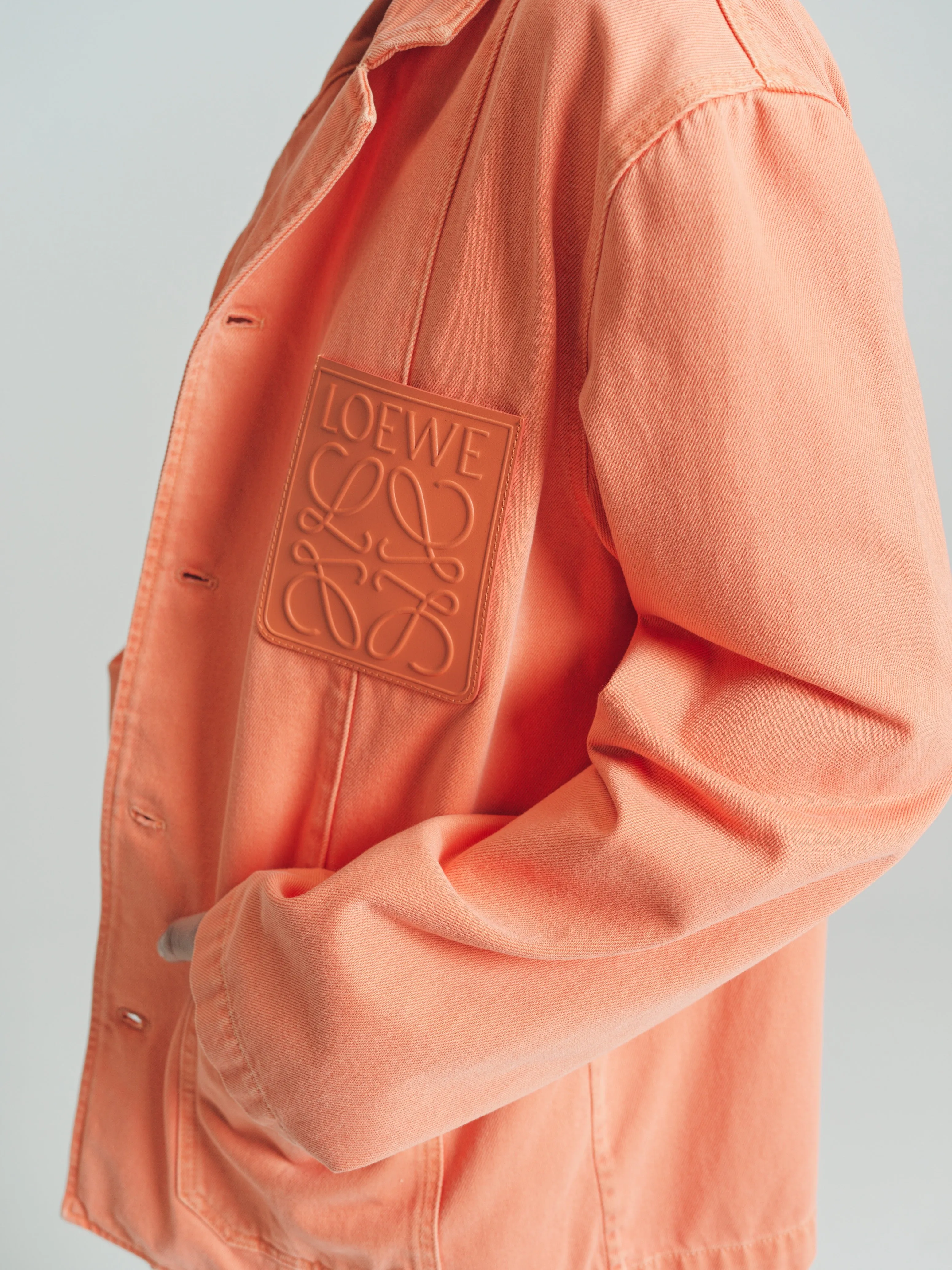 Orange Anagram Workwear Jacket