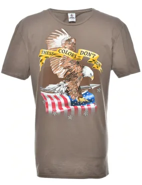 These Colours Don't Run Printed T-shirt - XL