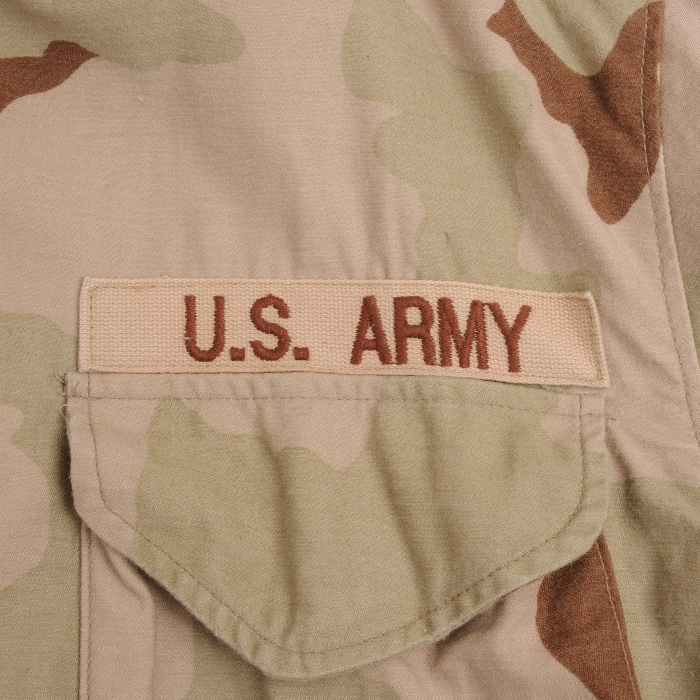 VINTAGE US ARMY M65 FIELD JACKET DESERT CAMO 1989 OPERATION DESERT STORM MEDIUM