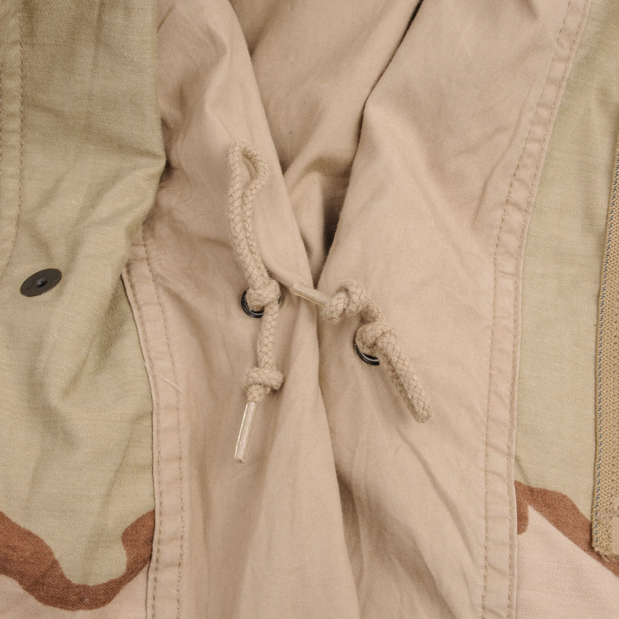 VINTAGE US ARMY M65 FIELD JACKET DESERT CAMO 1989 OPERATION DESERT STORM MEDIUM