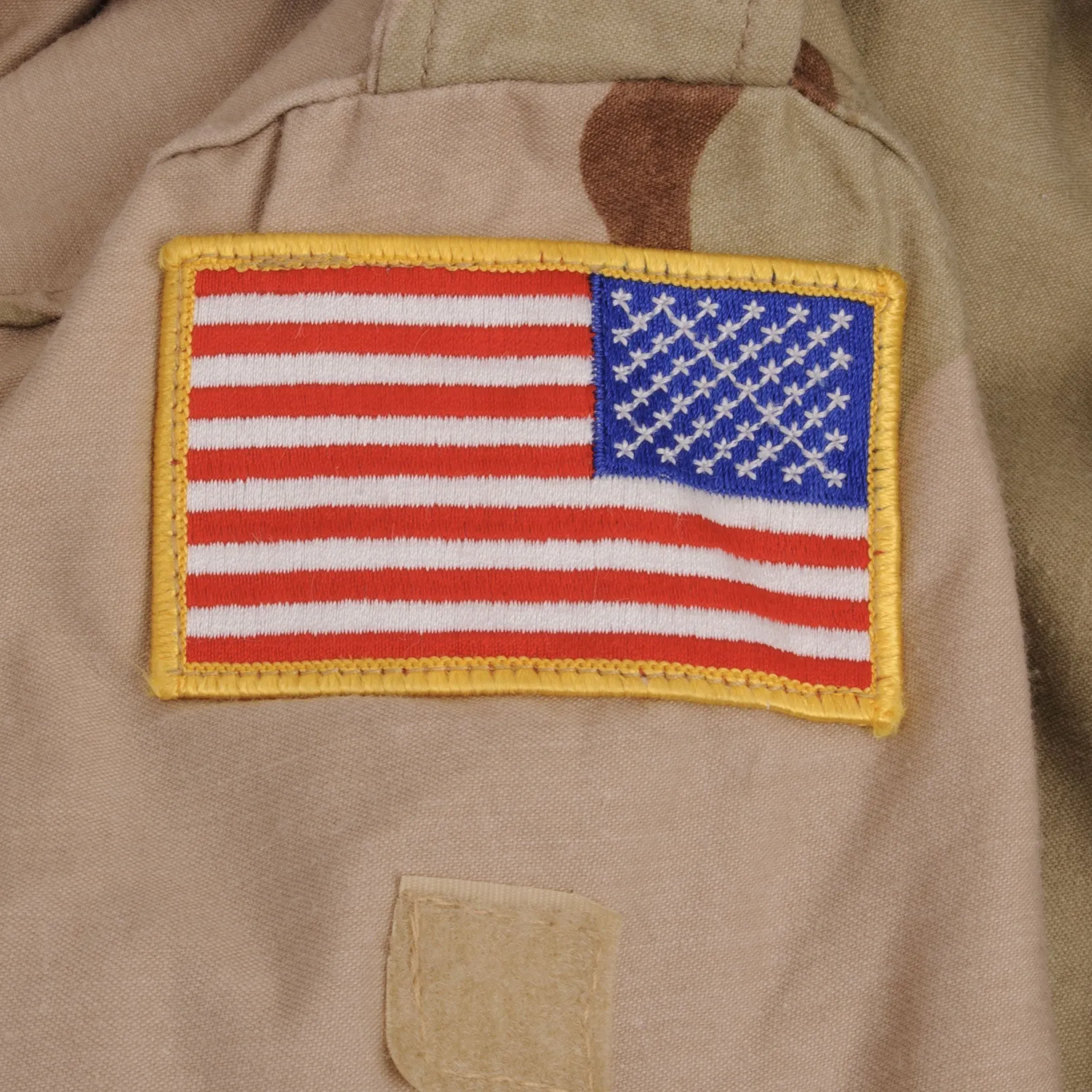 VINTAGE US ARMY M65 FIELD JACKET DESERT CAMO 1989 OPERATION DESERT STORM MEDIUM