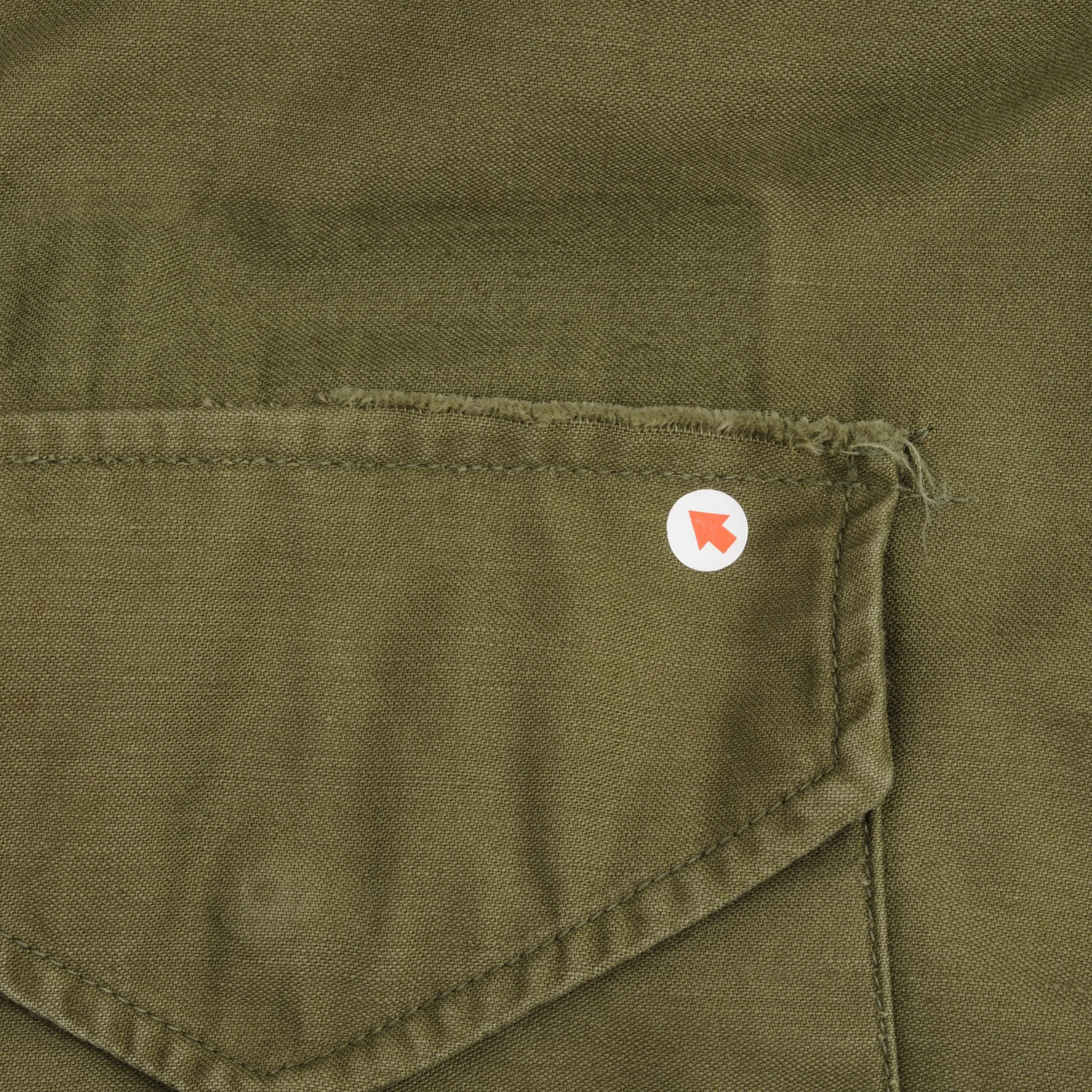 VINTAGE US ARMY M65 PATCHED FIELD JACKET 1970S VIETNAM WAR SIZE LARGE LONG