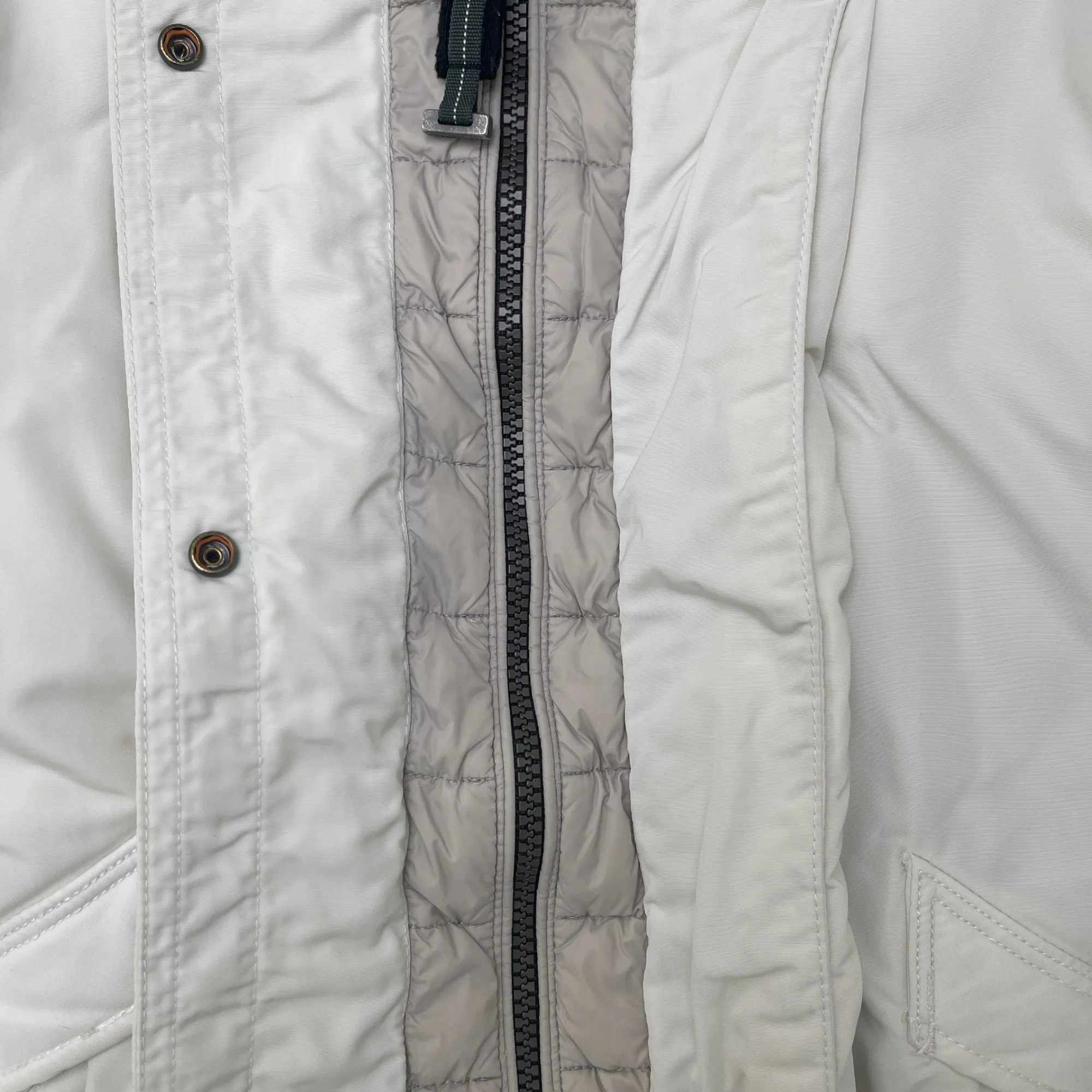 Women's Angie Down Jacket Cream Size XL