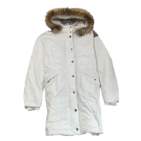 Women's Angie Down Jacket Cream Size XL