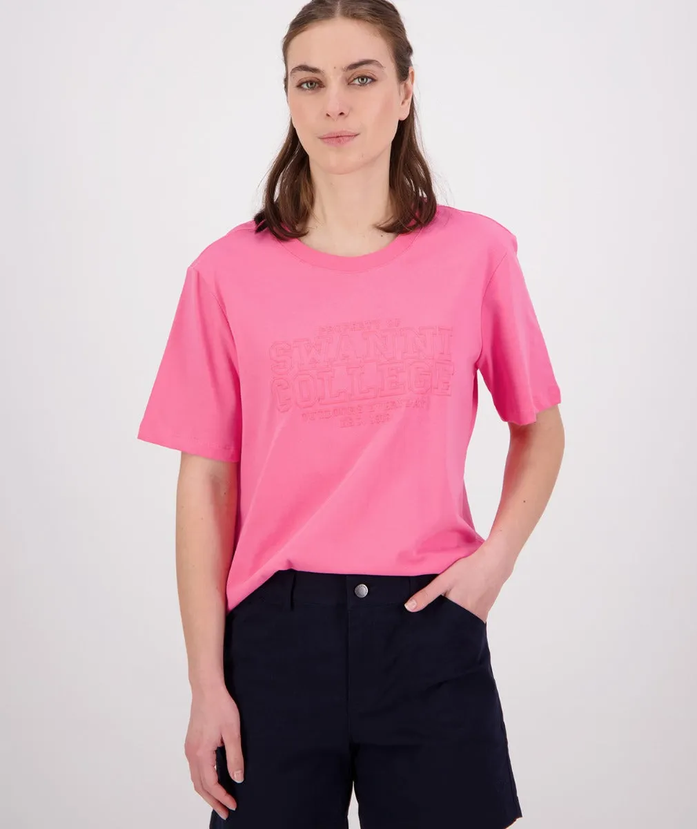 Women's Scholar Embroided T Shirt