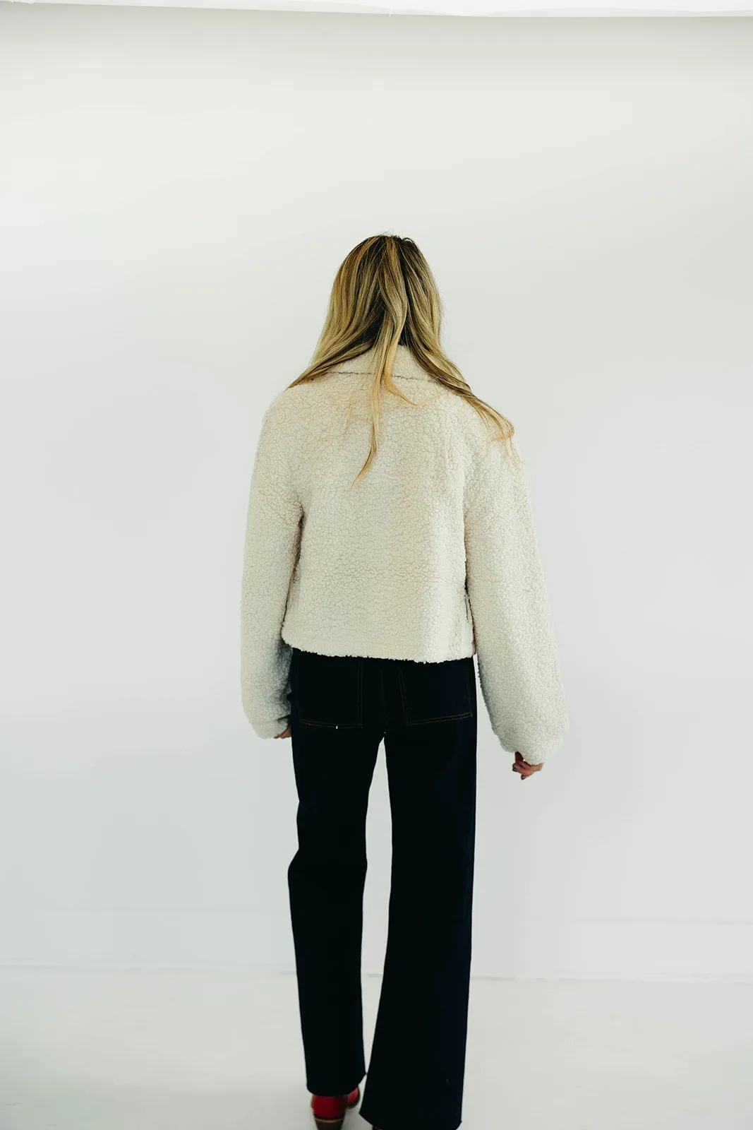 Zariza Teddy Jacket - Sand